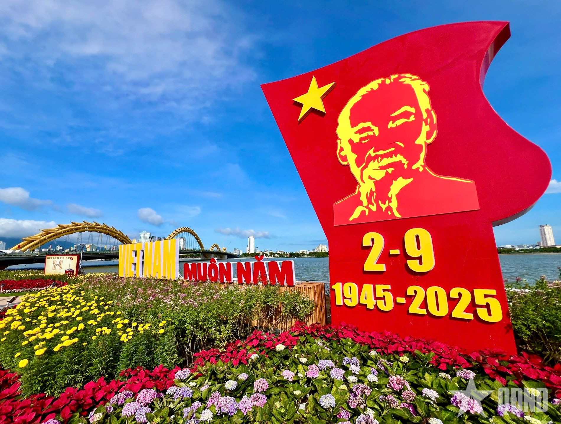 Đà Nẵng rực rỡ cờ hoa chào mừng 80 năm Quốc khánh 2-9